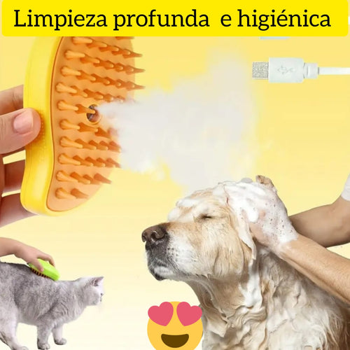 cepillo ducha a vapor